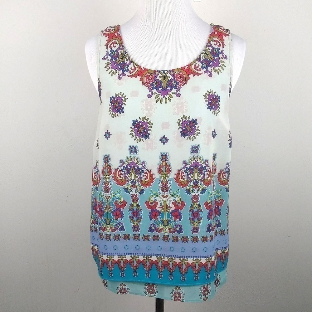 Bila Layered Tank Top | sz S